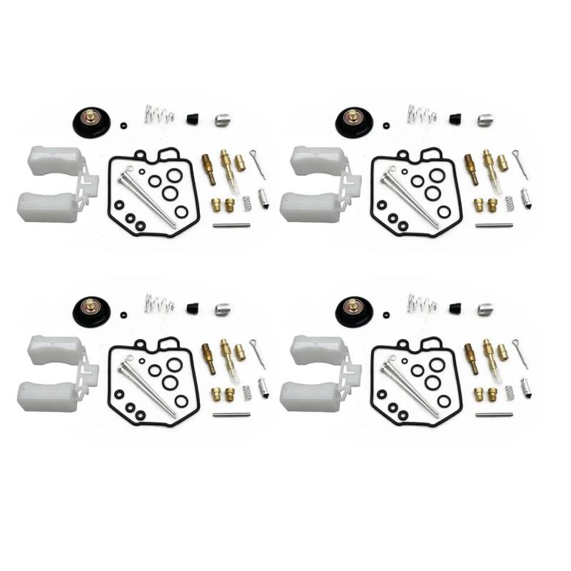 Vergaser-Reparatursatz, Nadelventildichtung, Luftschraube mit Schaum, kompatibel mit CB900C Custom CB900F CB1000C CB900 CB1000 C F (4 Sets F) von PTKPLGMFVF