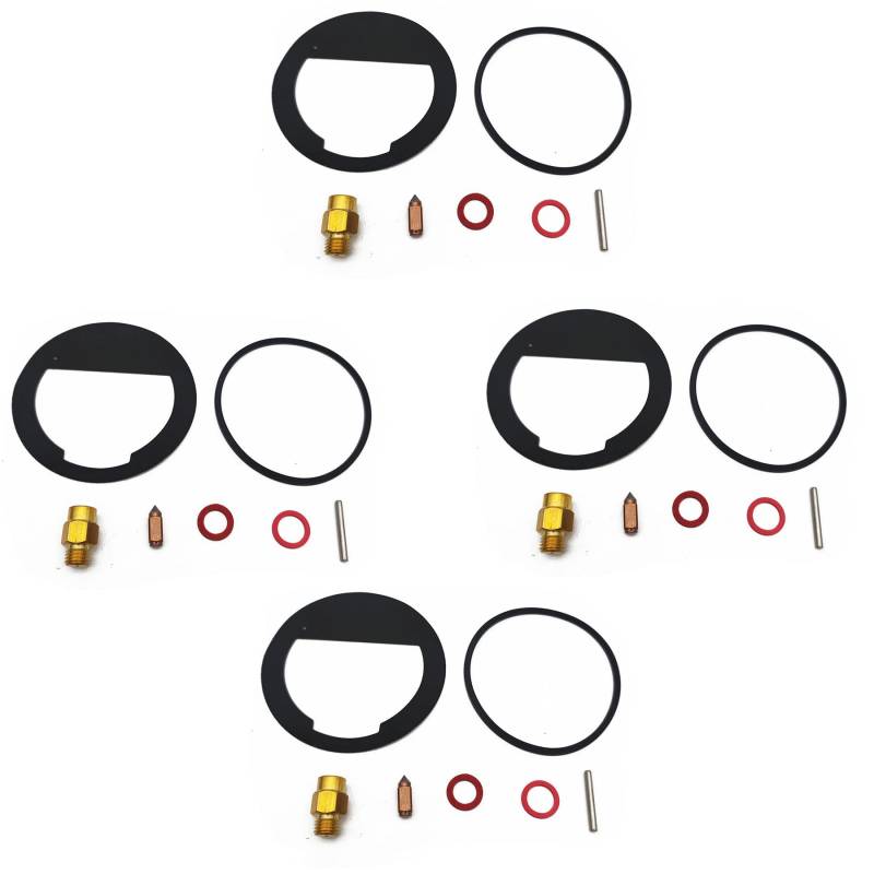 Vergaser-Reparatursatz, Nadelventildichtung für Kohler K90 K91 K141 K160 K161 K181 K191 K241 K301 K321 K330 K331 K341 (4 Sets) von PTKPLGMFVF