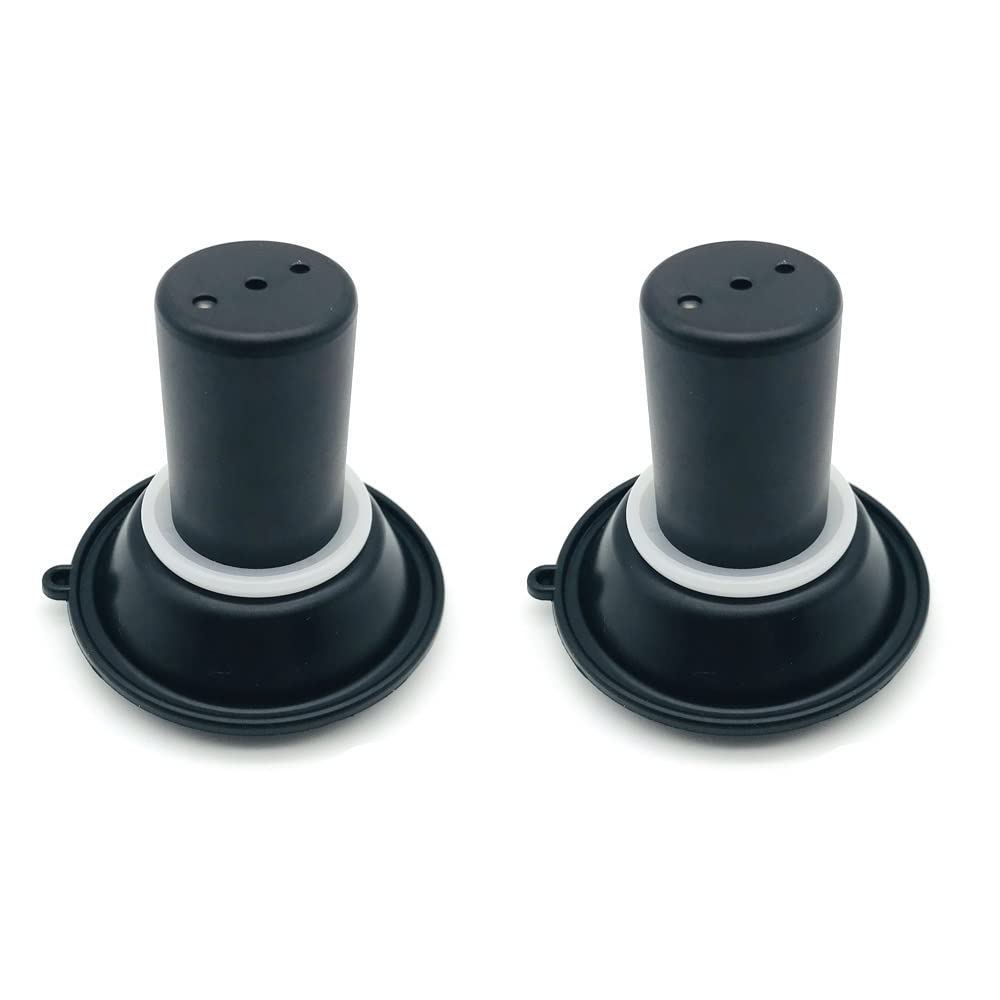 Vergaser-Reparatursatz, Umbauteile, Drosselklappenmembran-Staubsauger, kompatibel mit CH250 1985–1988 CN250 1986–2008 (2 Set) von PTKPLGMFVF
