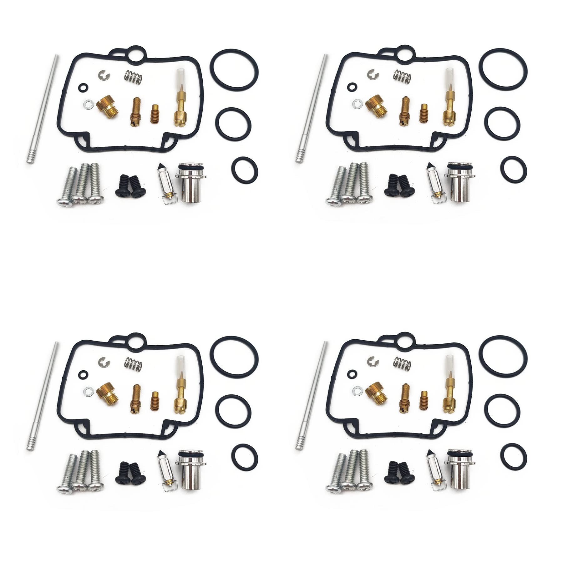 Vergaser-Reparatursatz, Vergaser-Kit für Polaris Sportsman 500 4x4 HO 2001–2013 (4 Sets) von PTKPLGMFVF