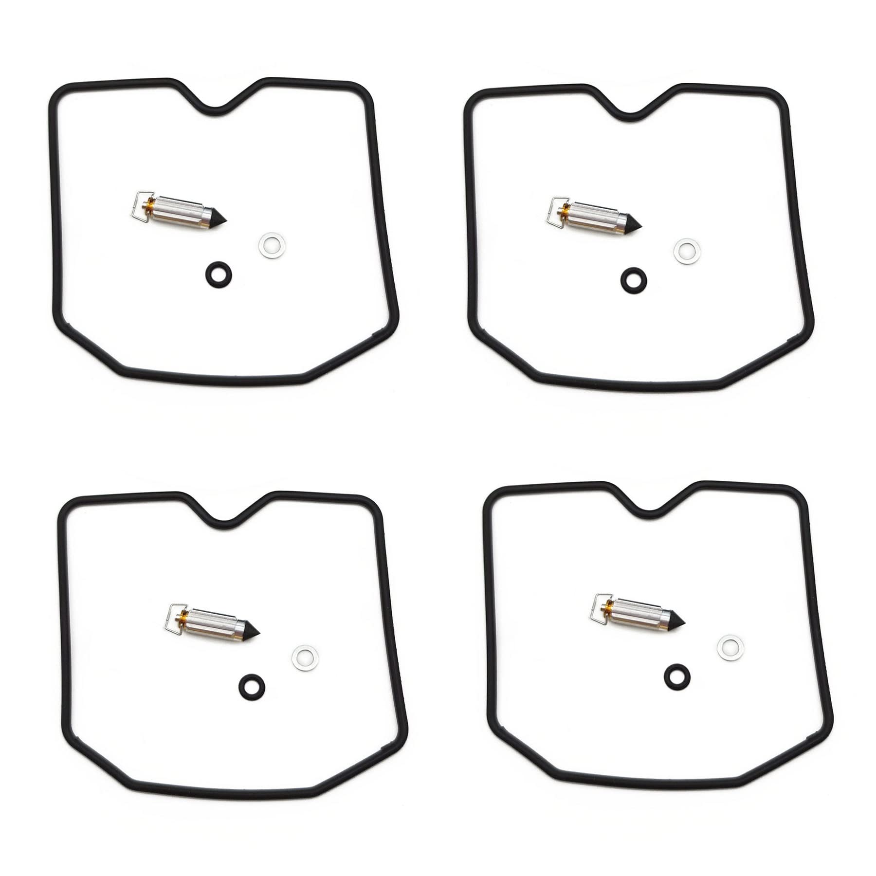 Vergaser-Reparatursatz, schwimmende Nadel-Dichtung, kompatibel mit GSF600S 1996–2003, 4 Sets Vergaser-Reparatursatz, schwimmende Nadel-Dichtung, kompatibel mit GSF600S 1996–2003, 4 Sets von PTKPLGMFVF