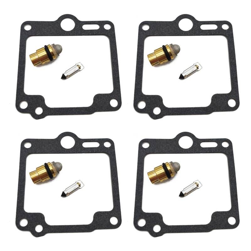 Vergaser Reparatursatz Dichtungen Schwimmernadeln und Sitz für Yamaha XJ700 FJ1100 FJ1200 XJ 700 FJ 1100 1200 von PTKPLGMFVF