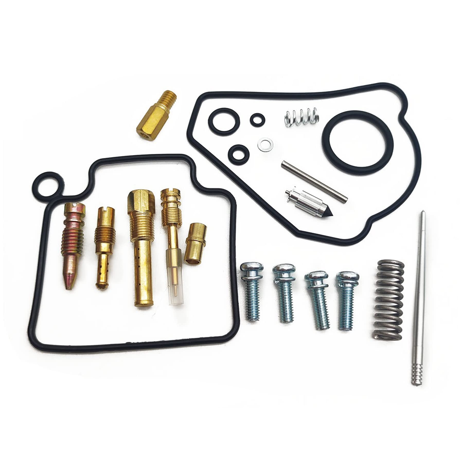 Vergaser Reparatursatz Nadel Ventil Dichtung Luftschraube für Honda Sportrax 400 TRX400X TRX400EX TRX400 TRX 400 X EX 400X 400X 400EX (1 Set) von PTKPLGMFVF