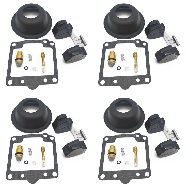 Vergaser Reparatursatz Schwimmende Nadel Dichtung Membran und Schwimmer für Yamaha XS1100L XS1100S XS1100 1980-1981 XS 1100 L S 1100L von PTKPLGMFVF