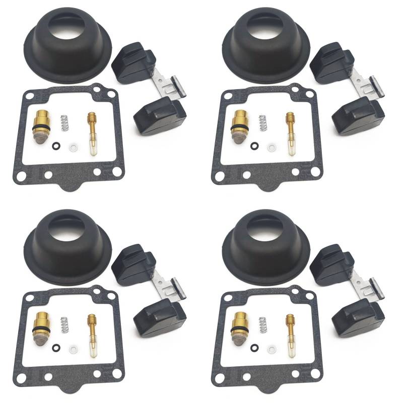 Vergaser Reparatursatz Schwimmende Nadel Dichtung Membran und Schwimmer für Yamaha XS1100L XS1100S XS1100 1980-1981 XS 1100 L S 1100L von PTKPLGMFVF
