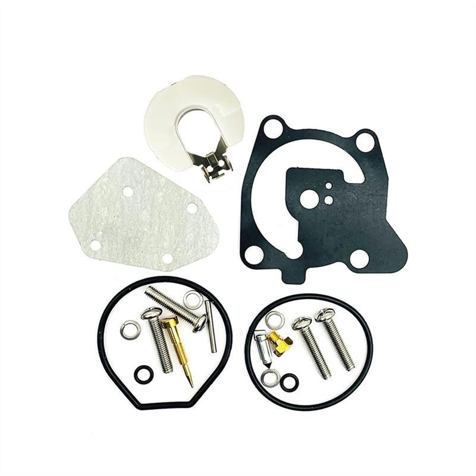Vergaser-Reparatursatz für Bootsmotoren für Yamaha 66T-W0093-00-00 66TW00930000 Außenborder 40HP X Modelle E40X (1 Set) von PTKPLGMFVF