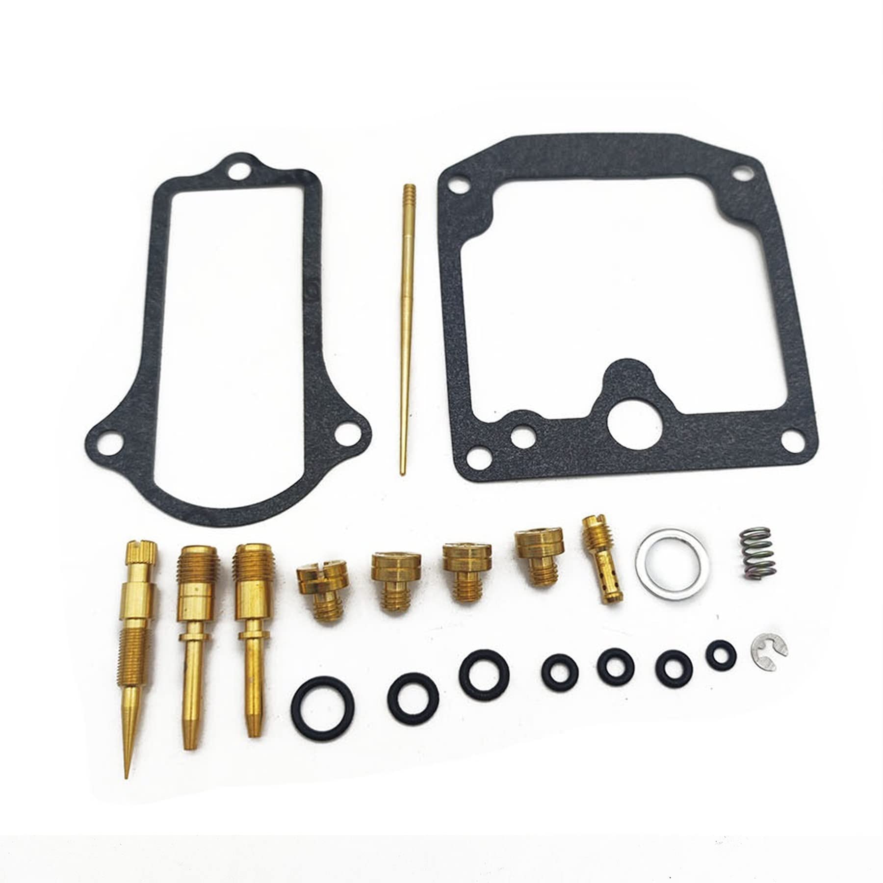 Vergaser-Reparatursatz für Kawasaki KZ900 KZ900A KZ900B 1976–1977 KZ 900 A B 900A 900B Hauptpilotdüsen Schrauben O-Ringe Dichtungen (1 Set) von PTKPLGMFVF