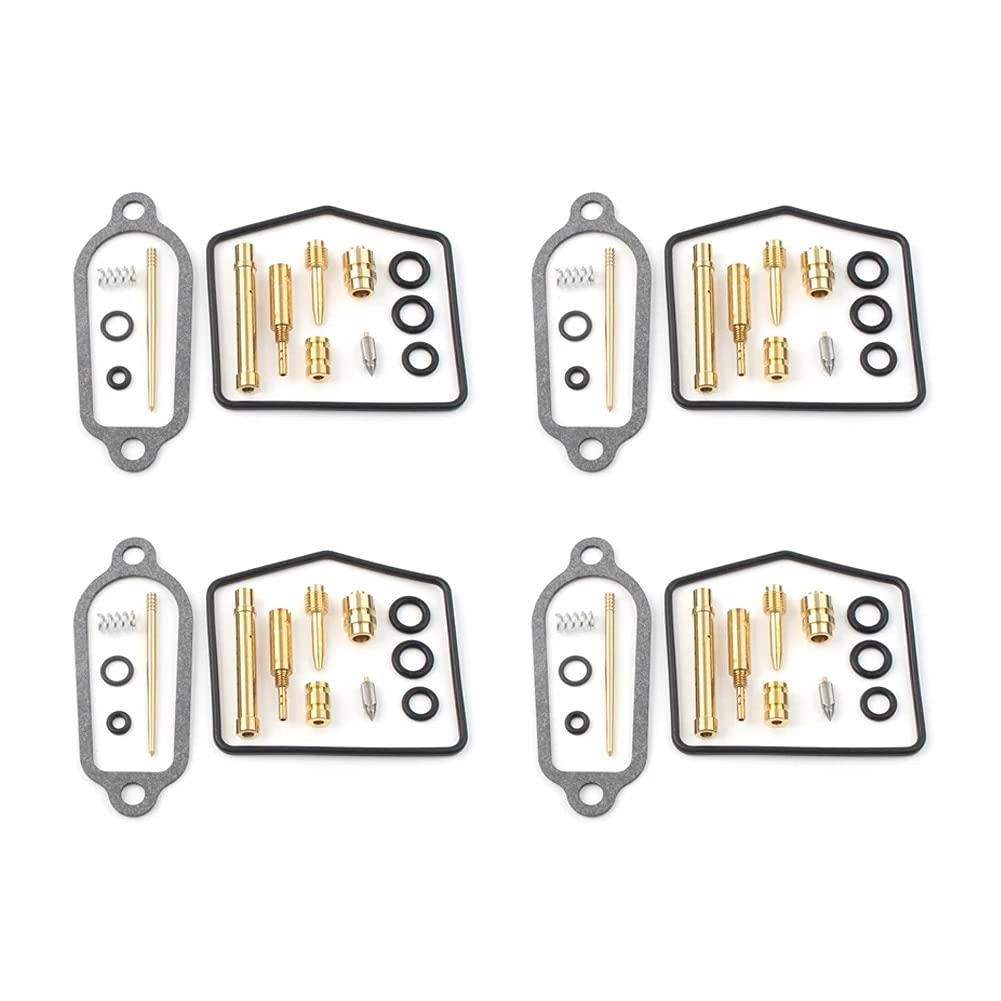 Vergaser-Reparaturset, kompatibel mit CB350F 1972–1974 CB 350F (4 Set) von PTKPLGMFVF
