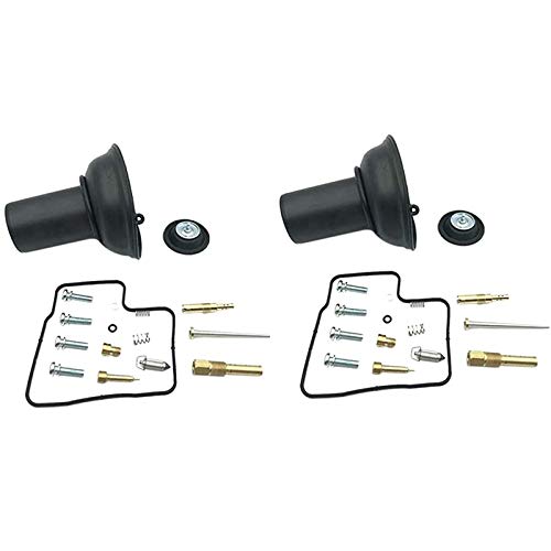 Vergaser-Reparaturset, kompatibel mit Steed Shadow VT VLX 600 88-98, 2-teilig Vergaser-Reparaturset, kompatibel mit Steed Shadow VT VLX 600 88-98, 2-teilig von PTKPLGMFVF