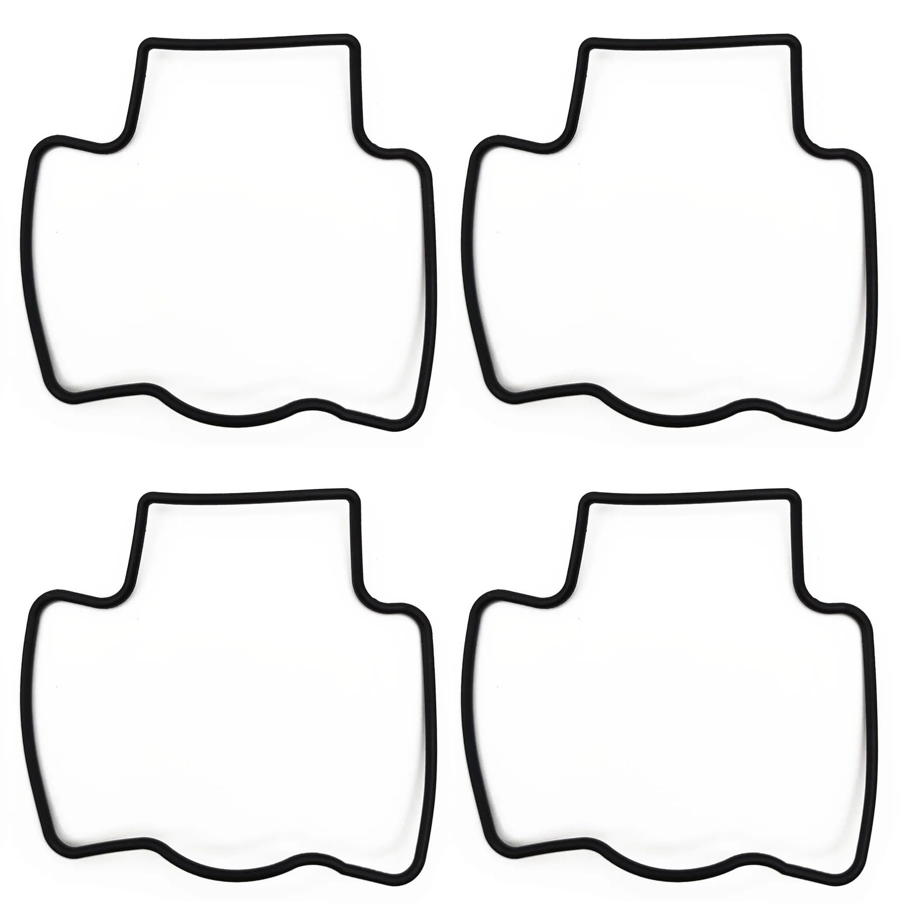 Vergaser-Unterschale (Gummi) Dichtung, Dichtungsgehäuse, kompatibel mit ZX750H ZX750L ZX750J ZX75P ZX750 ZX 750 H L J P (4 Stück) von PTKPLGMFVF