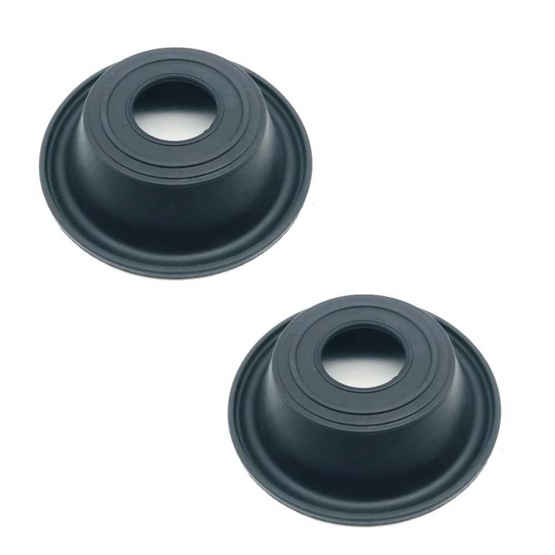 Vergaser-Vakuummembran passend für Kawasaki 250-400CC Motorrad ZZR250 Zephyr 400 EX250H EL250(2 Stück) von PTKPLGMFVF