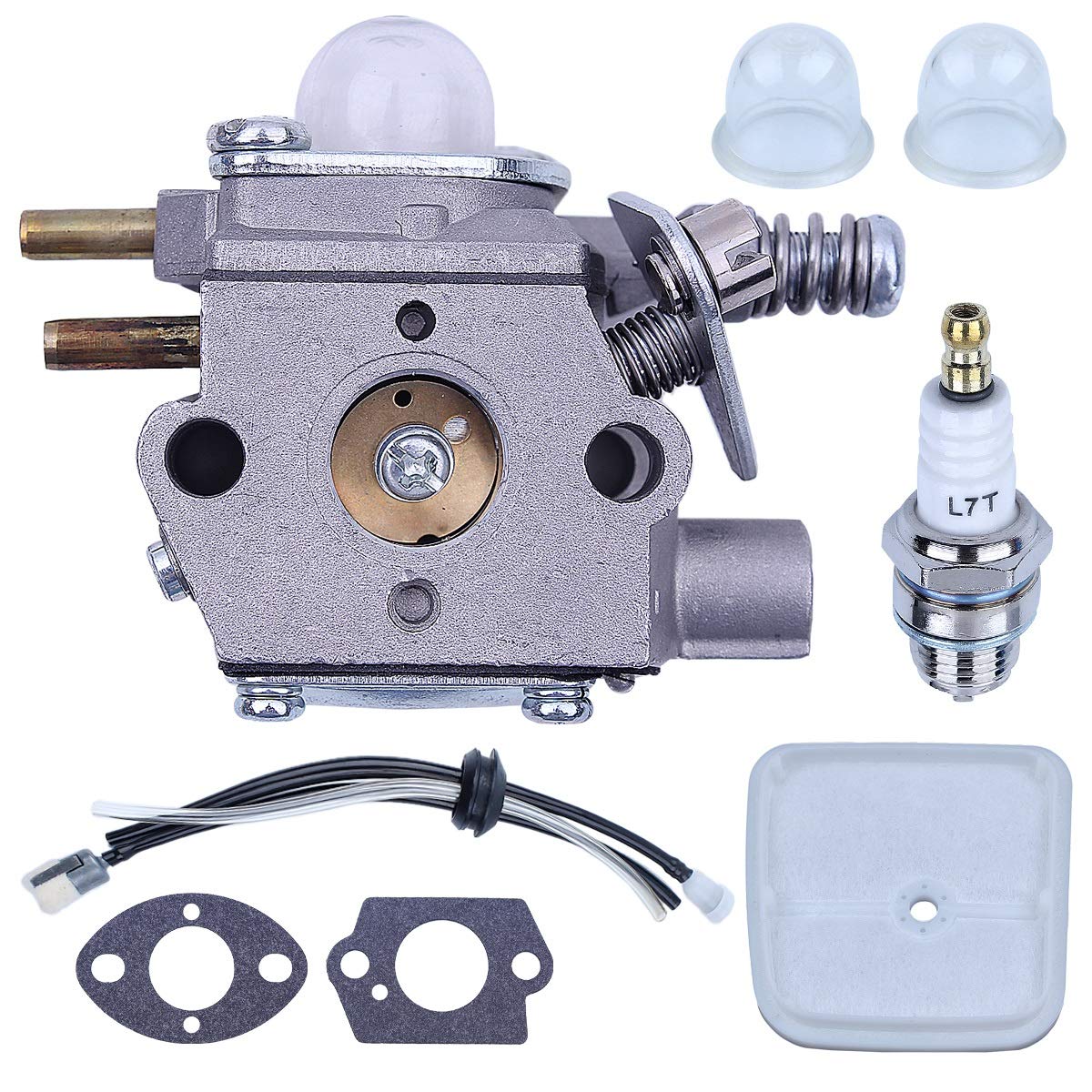 Vergaser kompatibel für Echo PP-1250 SRS-2400 GT-2400 PPT-2400 TT-24 WT-424 Vergaser Ersatz 12300052133 Vergaser kompatibel für Echo PP-1250 SRS-2400 GT-2400 PPT-2400 TT-24 WT-424 Vergaser Ersatz 12300052133 von PTKPLGMFVF