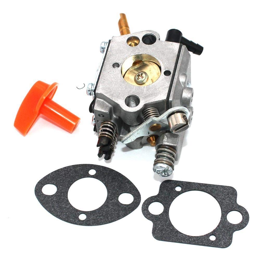 Vergaser kompatibel für FS48, FS52, FS56, FS62FS66, FS81, FS86, FS88, FR106, FS106, FS160, WT-45A, WT-45-1, WT112, 4126, 120, 0610 Vergaser kompatibel für FS48, FS52, FS56, FS62FS66, FS81, FS86, FS88, FR106, FS106, FS160, WT-45A, WT-45-1, WT112, 4126, 120, 0610 von PTKPLGMFVF