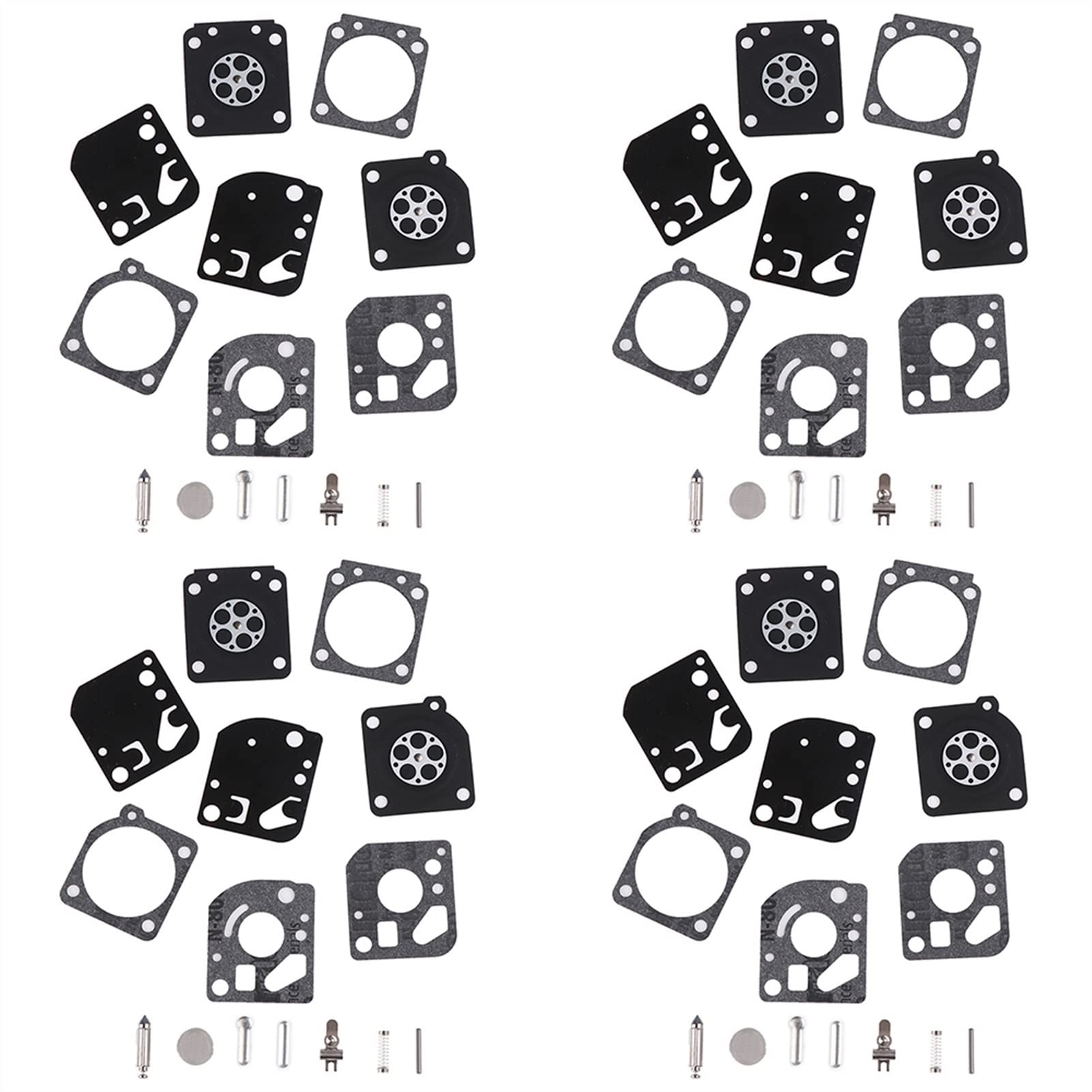 Vergaserdichtungs-Membran-Reparatur-Set für RB-29 26 cc 30 cc Vergaser-Gebläse-Trimmer, Ersatzteile (4 Set), 15 Stück von PTKPLGMFVF
