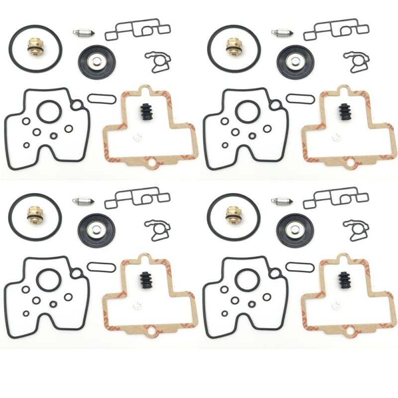 Vergasermotoren, Kettensägenmotor-Reparatursatz, Vergaser-Set, Werkzeugdichtung, Zubehör, Umbausatz für FCR Schrägkörper 39 41 (4 SET) von PTKPLGMFVF