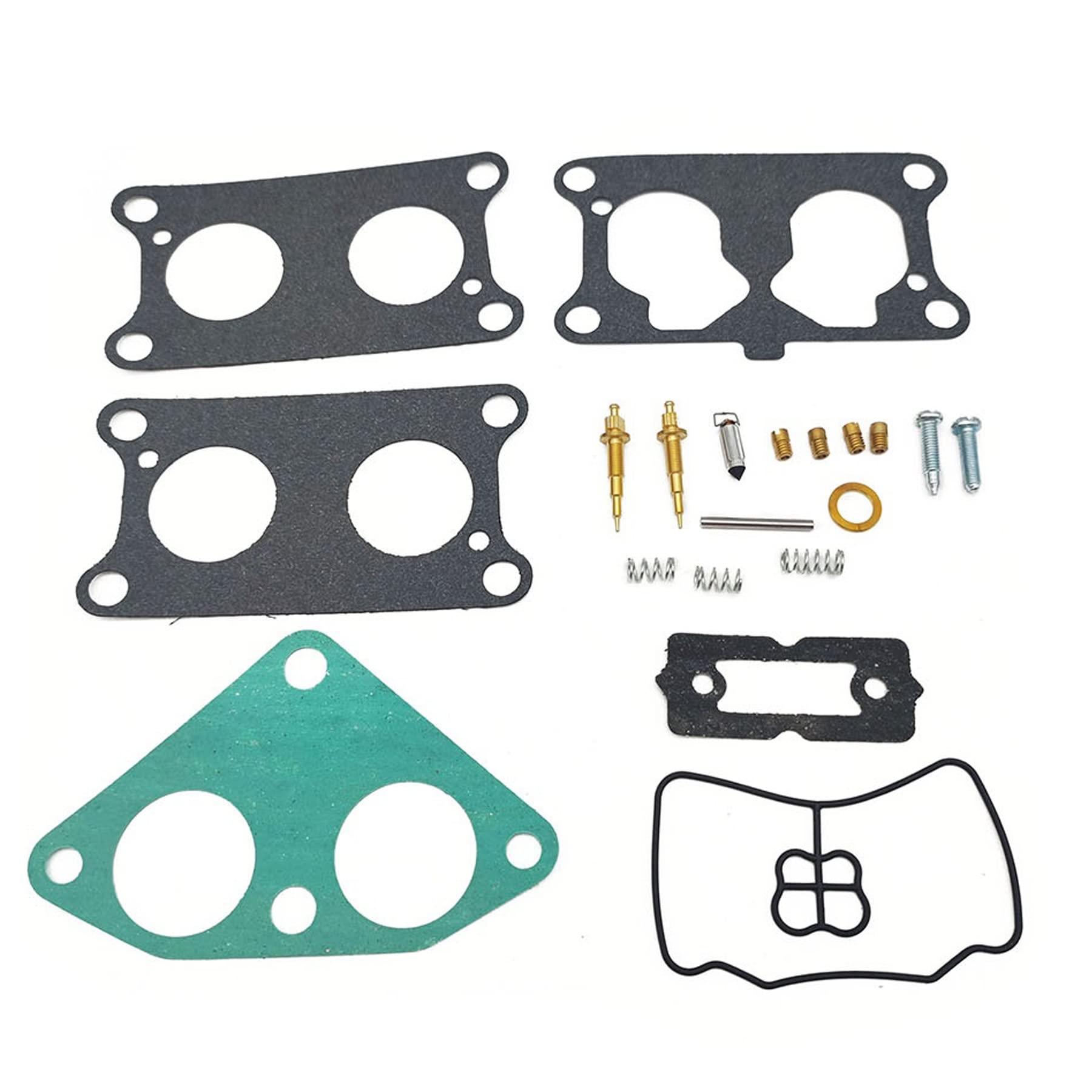 Vergaserreparatur-Umbau-Set, schwimmende Nadel-Dichtungsteile für John für Deere HPX 4x2 4x4 Gator UTV 2004–2012 (1 Set) von PTKPLGMFVF
