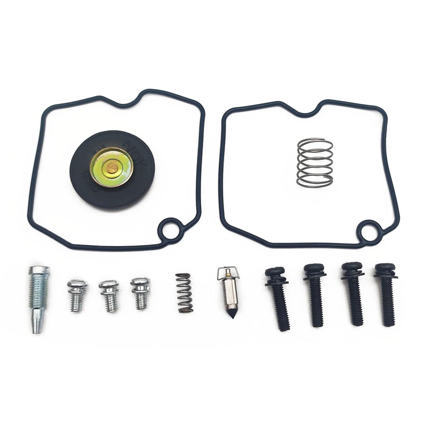 Сarburetor Reparaturset, Schwimmernadel-Dichtung, Luftabsperrventil, kompatibel mit Auto Cat 500 400 (2 Sätze) von PTKPLGMFVF