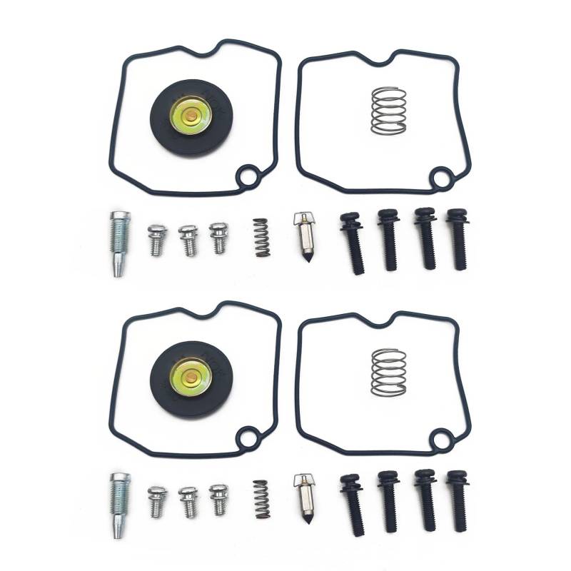Сarburetor Reparaturset, Schwimmernadel-Dichtung, Luftabsperrventil, kompatibel mit Auto Cat 500 400 (4 Sets) von PTKPLGMFVF