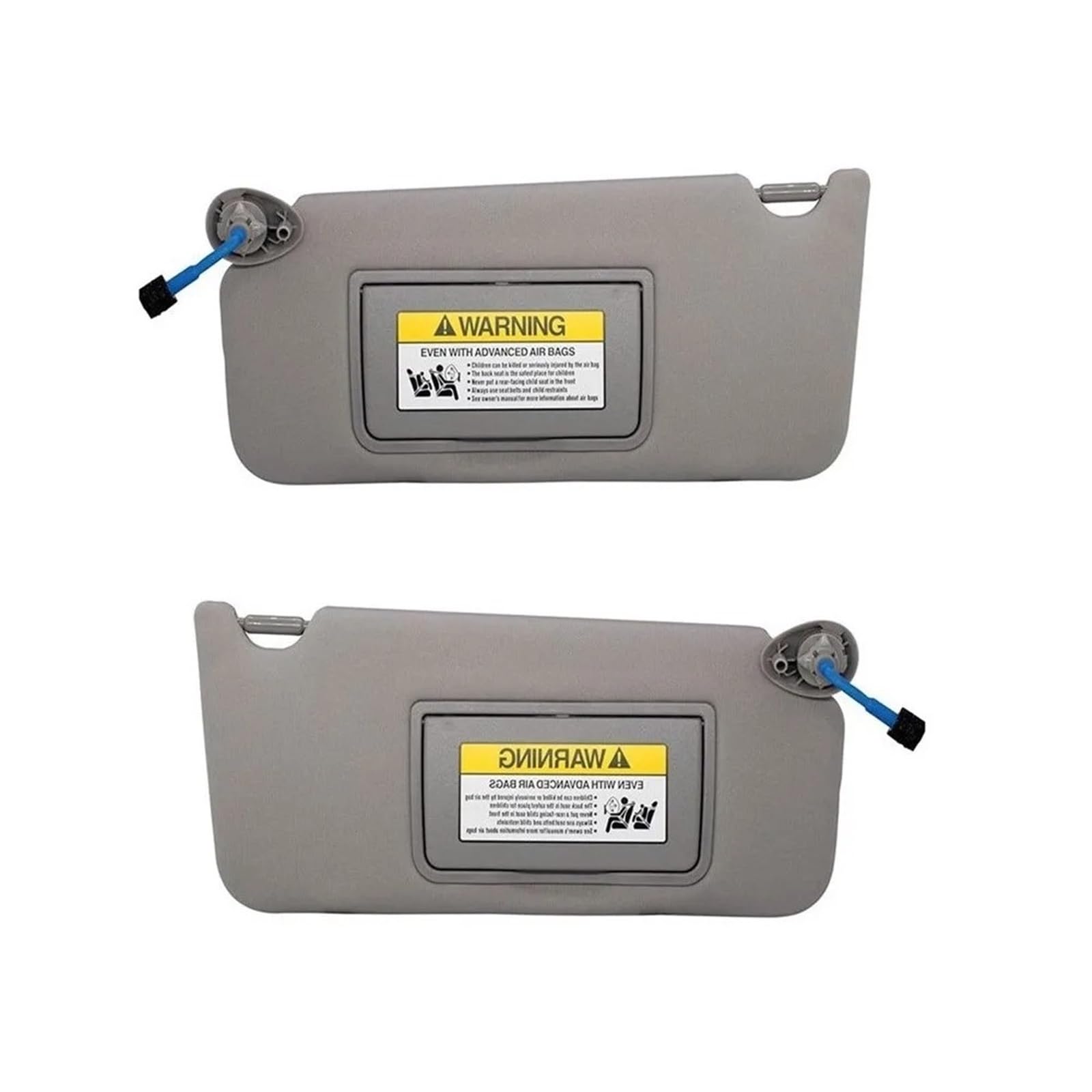 Auto-Sonnenblende Für Accord 2008 2009 2010 2011 2012 2013 2014-2017 Auto-Sonnenblende Grau-beige Fahrerseite Beifahrerseite Links Rechts Vorderseite Sonnenblende(Grey Left and Right) von PTLYE