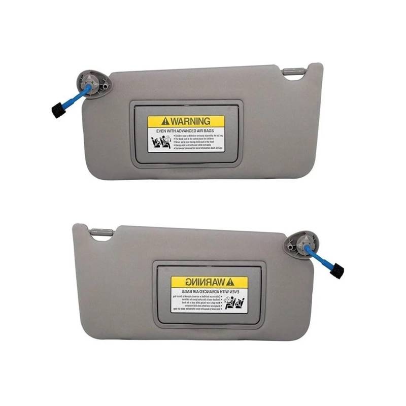 Auto-Sonnenblende Für Accord 2008 2009 2010 2011 2012 2013 2014-2017 Auto-Sonnenblende Grau-beige Fahrerseite Beifahrerseite Links Rechts Vorderseite Sonnenblende(Grey Left and Right) von PTLYE