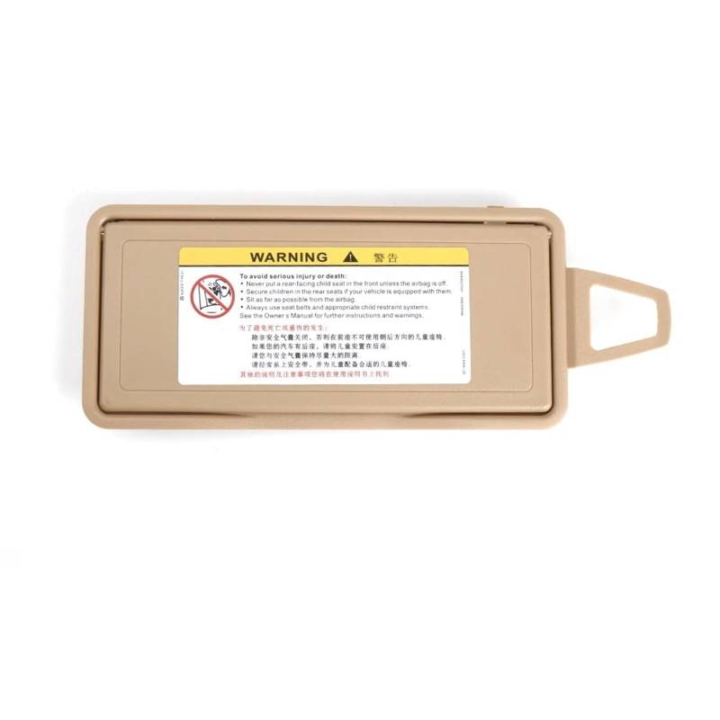 Auto-Sonnenblende Für Benz S Für Klasse W221 2008-2012 S300 S350 S500 2218104117 W221 Auto Sonnenschutz Visier Make-Up Kosmetik Spiegel Abdeckung Vorderseite Sonnenblende(Left Beige) von PTLYE