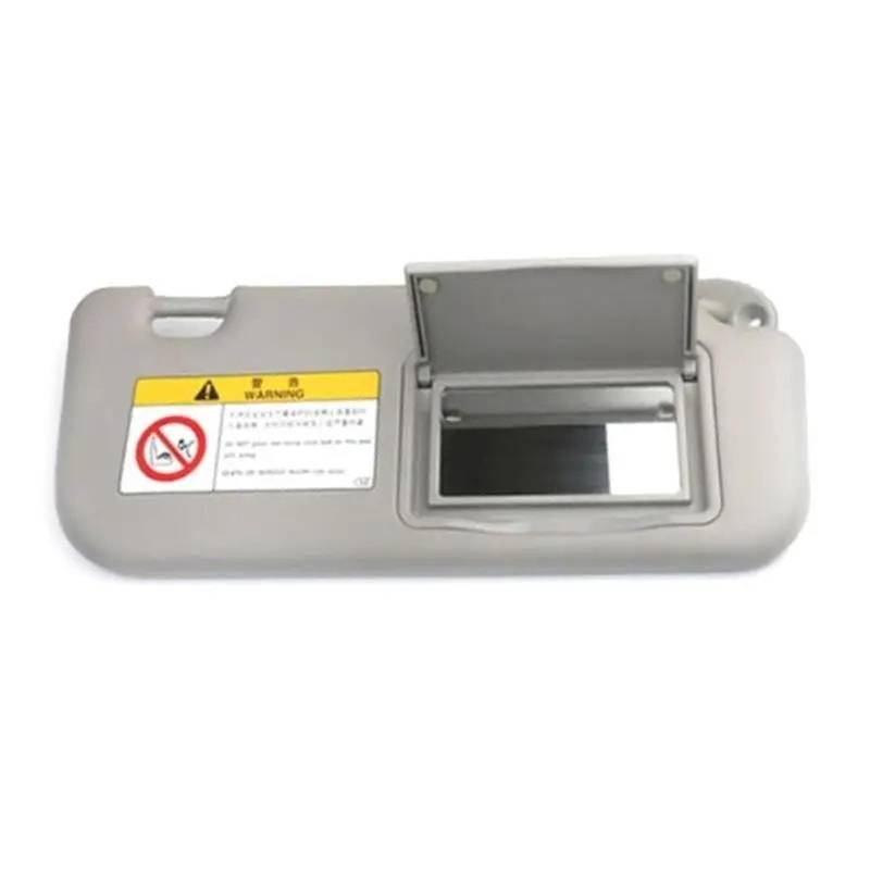 Auto-Sonnenblende Für Camry Auto Seite Visier Sonnenblende Assy Grau UV-Blockierung Vorderseite Sonnenblende(T8UA3TT305052-GY-F) von PTLYE