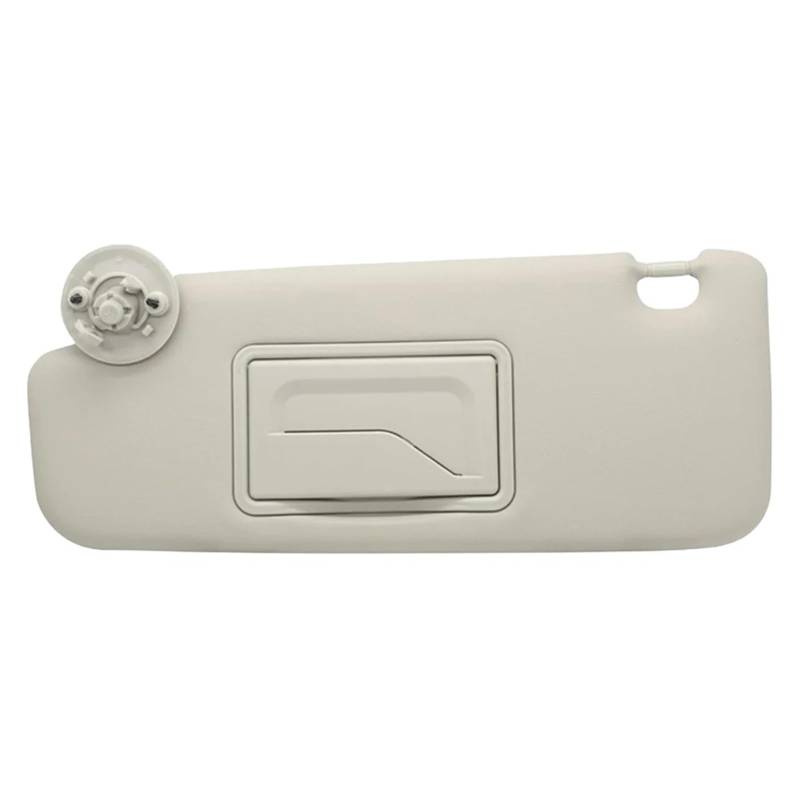 Auto-Sonnenblende Für Chevrolet Für Sonic 2012-2020 Für Spark 2013-2016 Graue Sonnenblende Mit Make-up-Spiegel Auto-Sonnenblende Vorderseite Sonnenblende(Grey Left Driver) von PTLYE