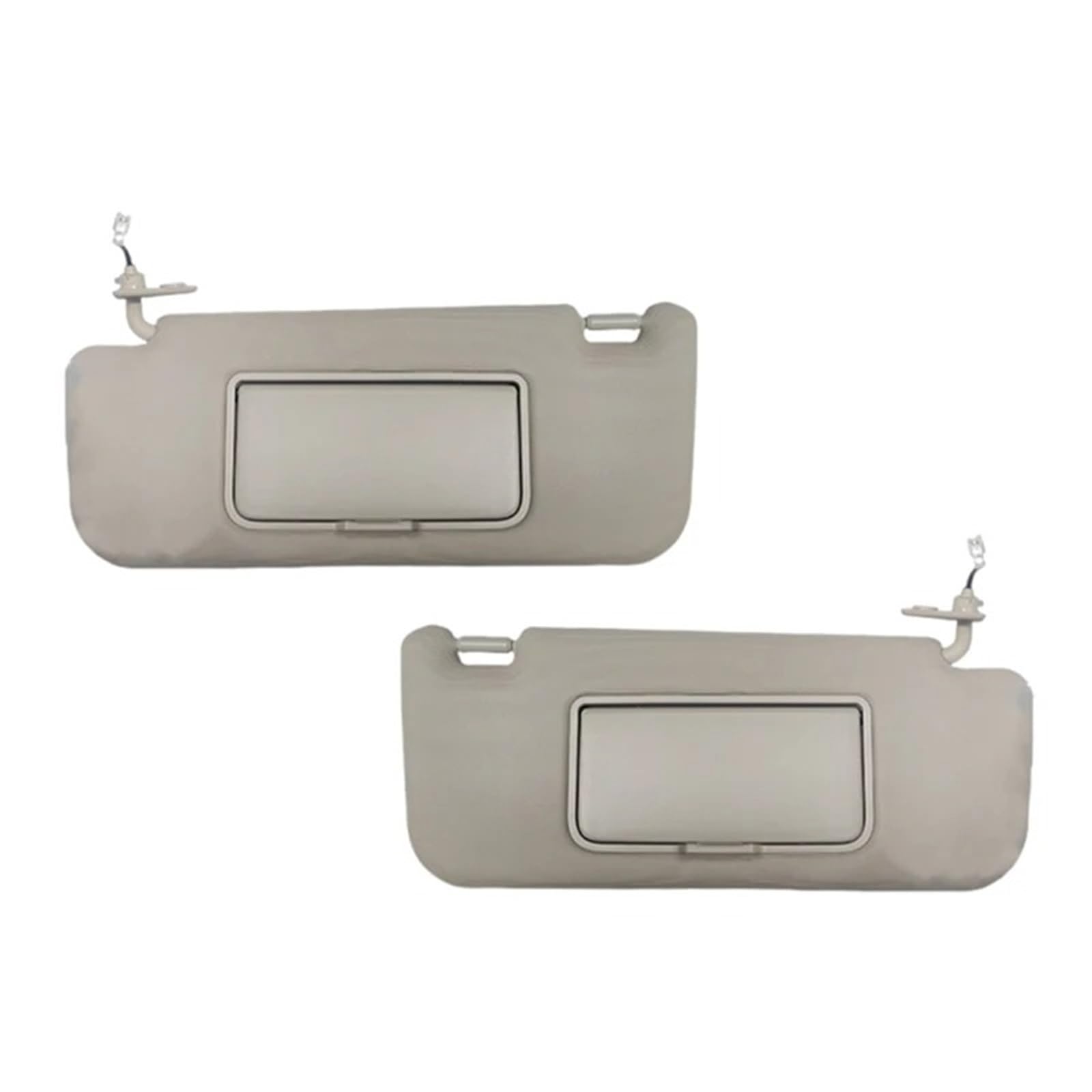 Auto-Sonnenblende Für JAC Für Heyue J4 J5 J6 Front Auto Sonnenblende Sonnenblende Mit Make-Up Spiegel Licht Sonnenschutz Overhead Konsole Sonnenblende 5702030U2090 Vorderseite Sonnenblende(1 Pair) von PTLYE