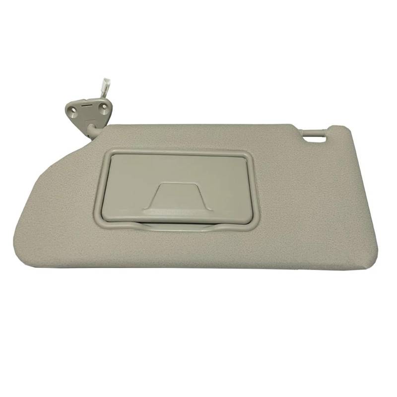 Auto-Sonnenblende Für Mitsubishi Für ASX 2007-2021 Für Outlander 2007-2021 Auto Front Sonnenschirm Sonnenblende Sonnenblende Sonnenschutz Mit Spiegel Vorderseite Sonnenblende(Beige Left Side) von PTLYE