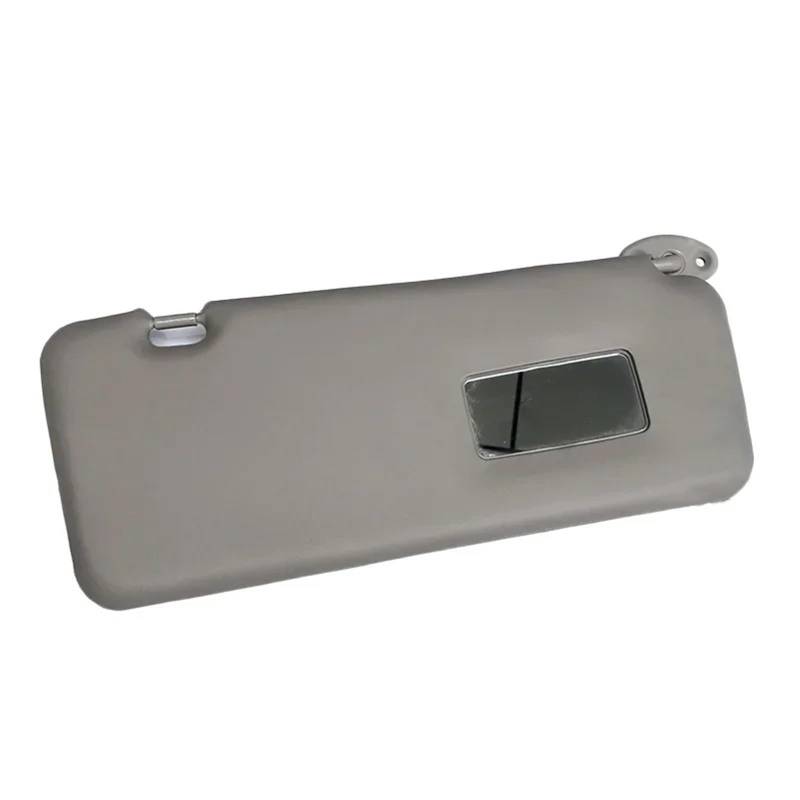 Auto-Sonnenblende Für Neu Alt Für Chery Für Tiggo 3 2005 2006 2007 2008 2009 2010 2011 2012 2013 Sonnenblenden Make-up-Spiegel Sonnenblende Auto-Sonnenschutz Vorderseite Sonnenblende(2005-09 Grey R) von PTLYE