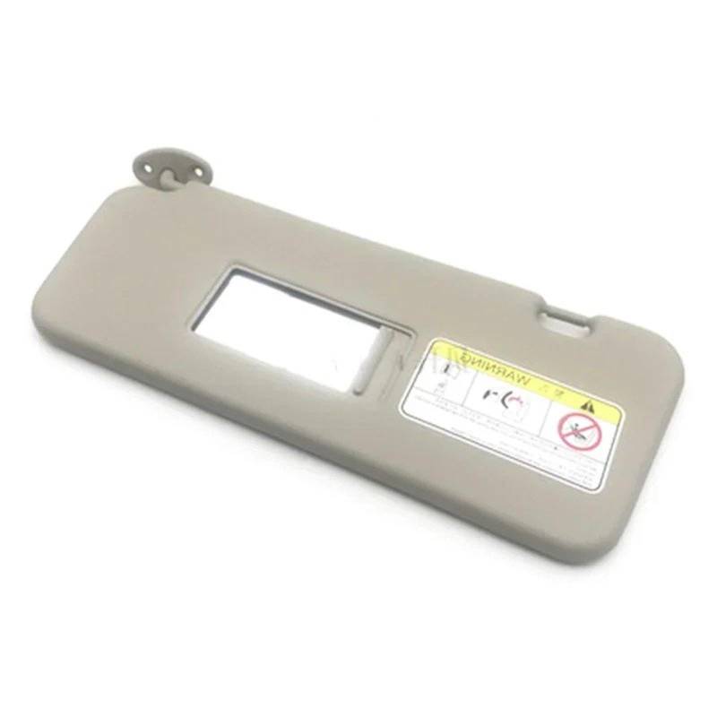 Auto-Sonnenblende Für Neu Alt Für Chery Für Tiggo 3 2005 2006 2007 2008 2009 2010 2011 2012 2013 Sonnenblenden Make-up-Spiegel Sonnenblende Auto-Sonnenschutz Vorderseite Sonnenblende(After 2014 Beige von PTLYE