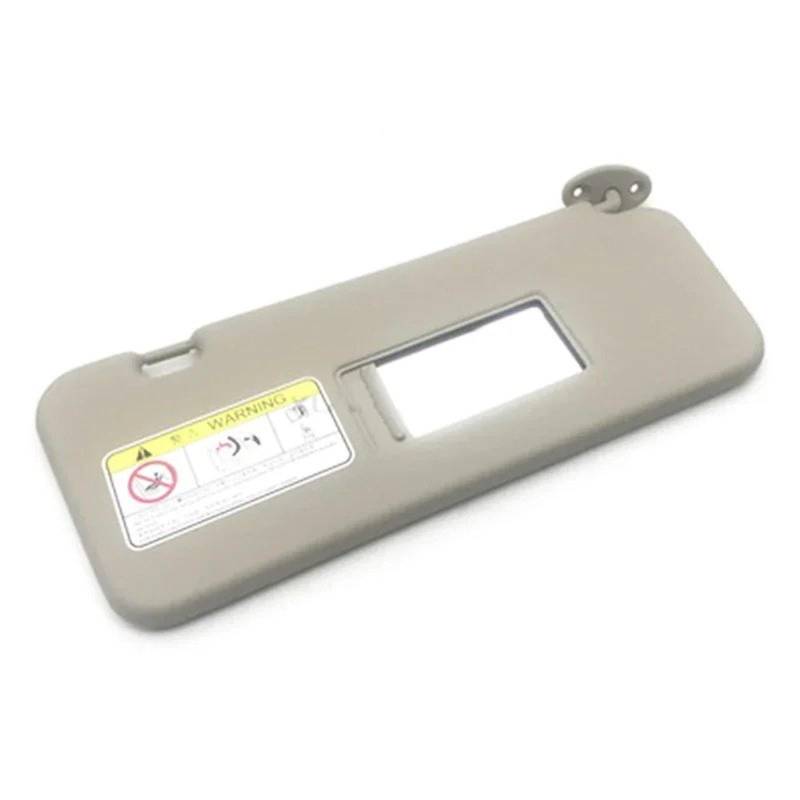 Auto-Sonnenblende Für Neu Alt Für Chery Für Tiggo 3 2005 2006 2007 2008 2009 2010 2011 2012 2013 Sonnenblenden Make-up-Spiegel Sonnenblende Auto-Sonnenschutz Vorderseite Sonnenblende(After 2014 Beige von PTLYE