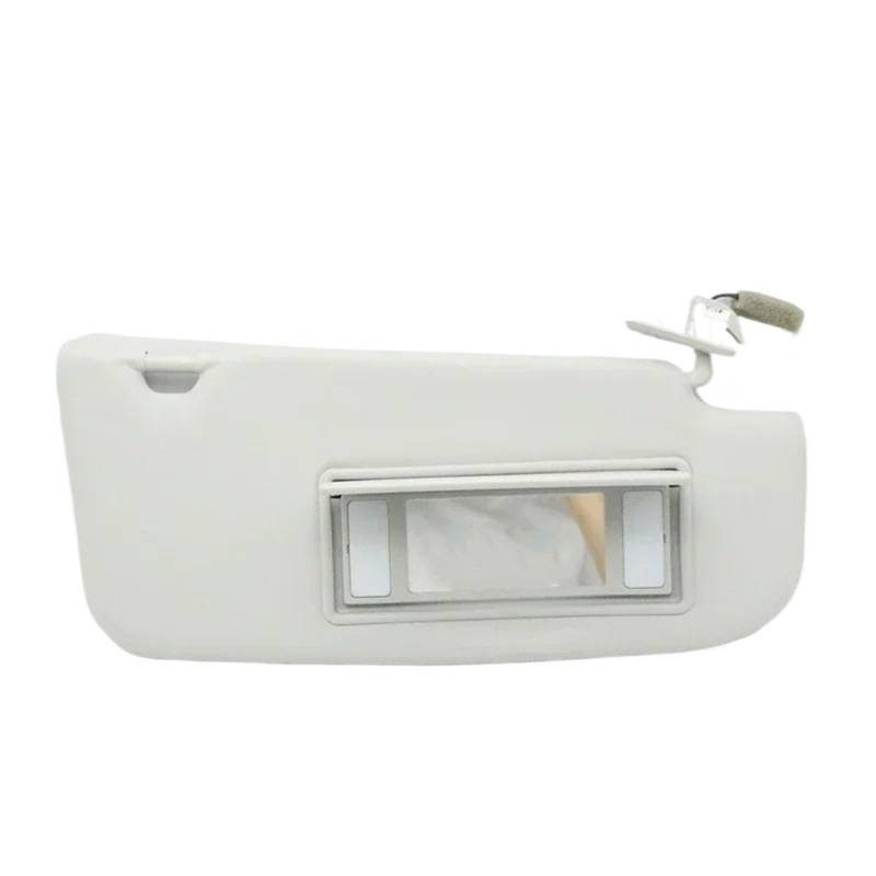 Auto-Sonnenblende Für Nissan Für Qashqai Für Dualis J10 2008-2015 Innensonnenblende Sonnenblende Mit Lampen-Sonnenschutzplatte Schminkspiegel Vorderseite Sonnenblende(Right with Lamp) von PTLYE