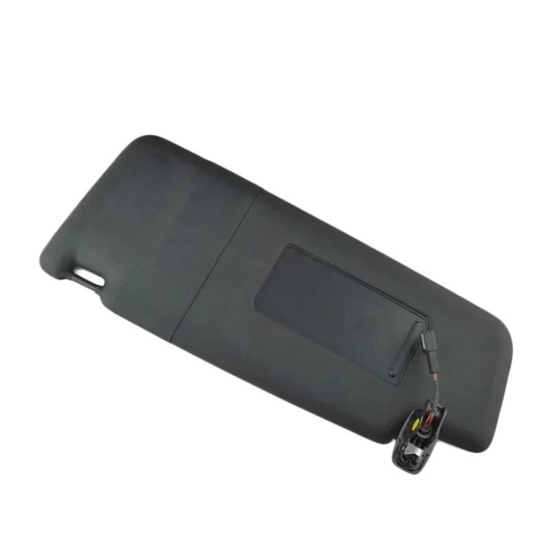 Auto-Sonnenblende Für Passat 2011 2012 2013 2014 2015 2016 2017 2018 Grau Beige Schwarz Sonnenblende Mit Make-Up Spiegel OEM 56D857551 Vorderseite Sonnenblende(Gray Left) von PTLYE