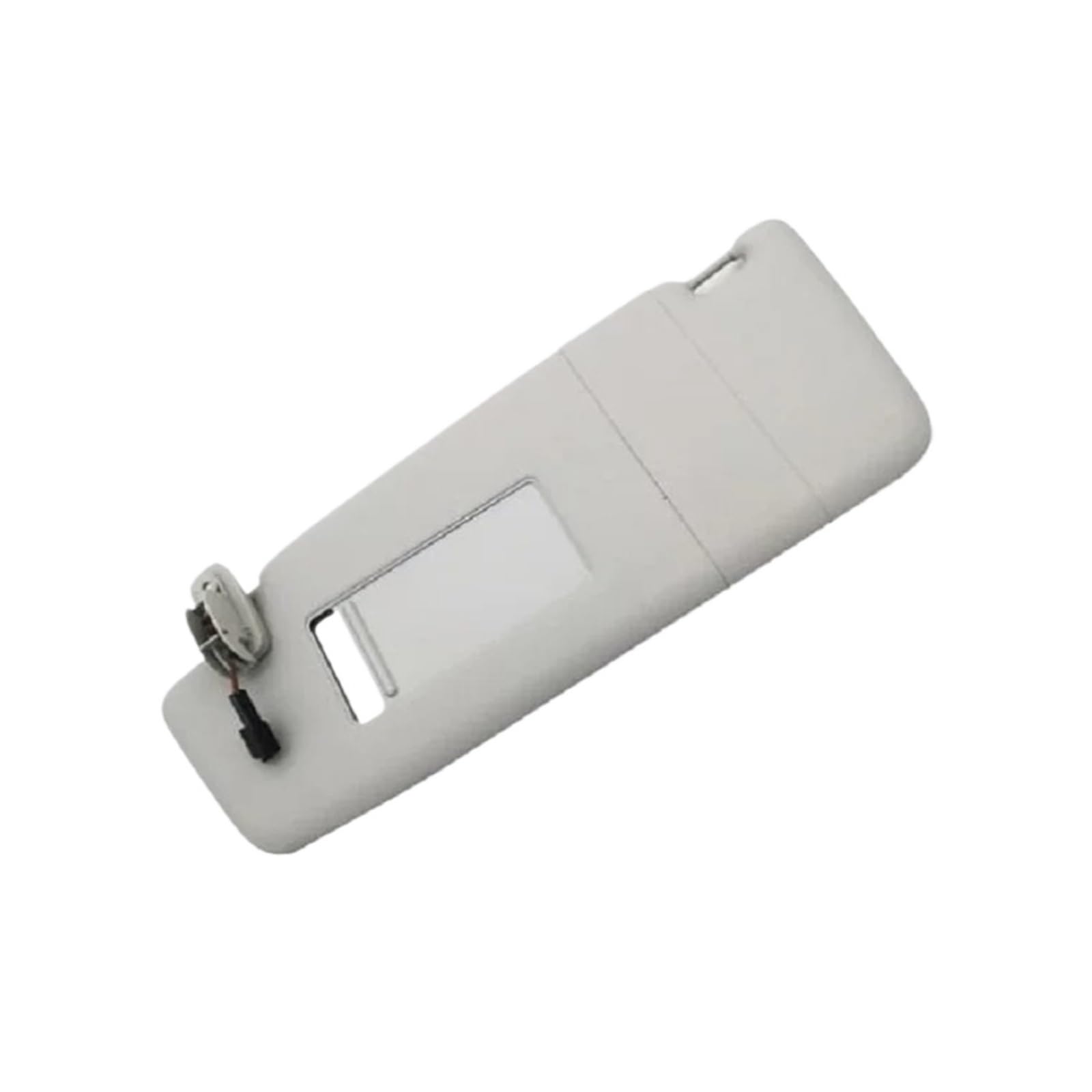 Auto-Sonnenblende Für Polo 2002-2010 Für VW Für Bora Für Golf 4 MK4 Für Passat B5 Konsole Innen Sonnenblende Mit Spiegel Front Visier Montage Vorderseite Sonnenblende(Left Side Grey) von PTLYE