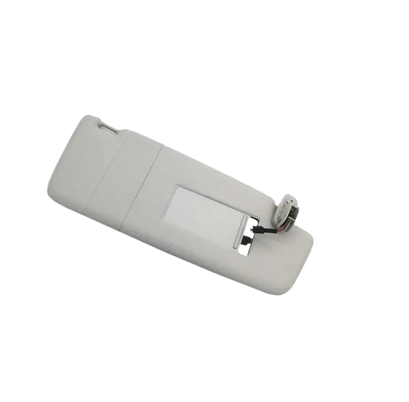 Auto-Sonnenblende Für Polo 2002-2010 Für VW Für Bora Für Golf 4 MK4 Für Passat B5 Konsole Innen Sonnenblende Mit Spiegel Front Visier Montage Vorderseite Sonnenblende(Right Side Grey) von PTLYE
