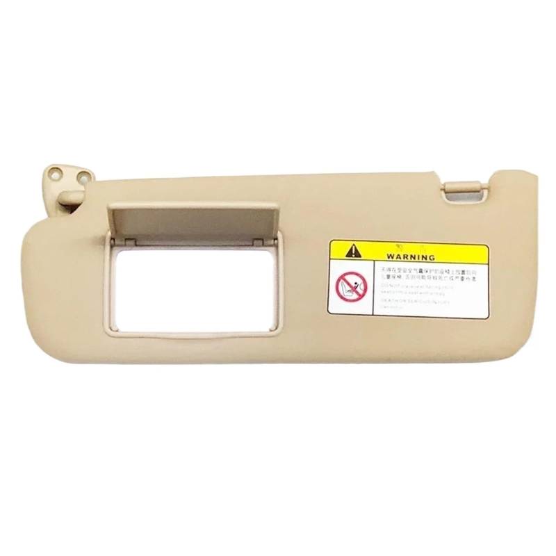 Auto-Sonnenblende Für Sonata Nf Für NFC 2005 2006 2007 2008 2009 Für Sonnenblende Sonnenschirm Montage Beige OEM 852010r300v2 852020r300v2 Vorderseite Sonnenblende(RH 1PC) von PTLYE