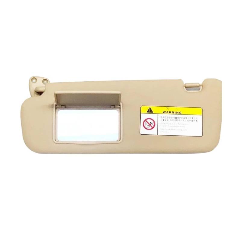 Auto-Sonnenblende Für Sonata Nf Für NFC 2005 2006 2007 2008 2009 Sonnenblende Sonnenschirm Montage Beige OEM 852010r300v2 852020r300v2 Vorderseite Sonnenblende(LH 1PC) von PTLYE