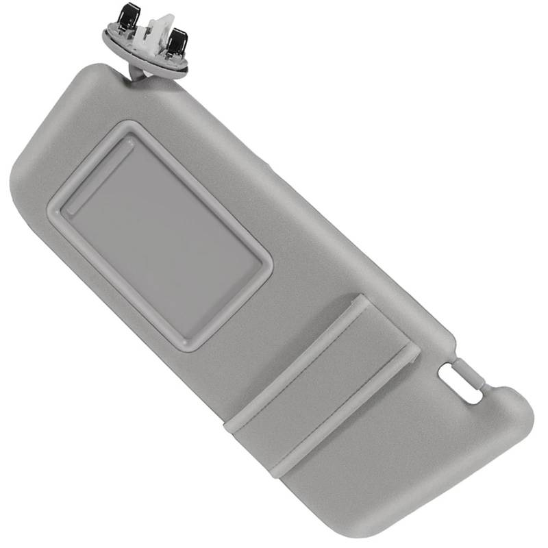Auto-Sonnenblende Für Toyota Für Camry 2006 2007 2008 2009 2010 2011 Autoinnenraum-Sonnenblende Mit Spiegel Und Hellgrau-beige Sonnenschutz Links Rechts Vorderseite Sonnenblende(Gray Left) von PTLYE