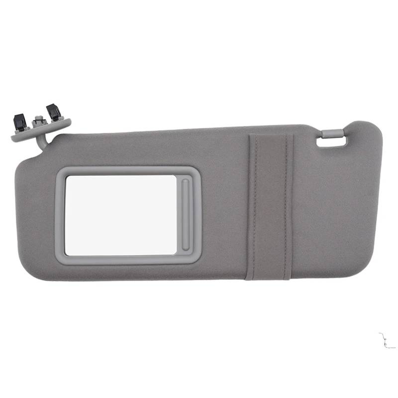 Auto-Sonnenblende Für Toyota Für Camry 2007 2008 2009 2010 2011 74310-06750-E0 74320-06780-B0 Fahrer Passenge Seite Sonnenblende Ohne Licht Vorderseite Sonnenblende(Grey Left Driver) von PTLYE