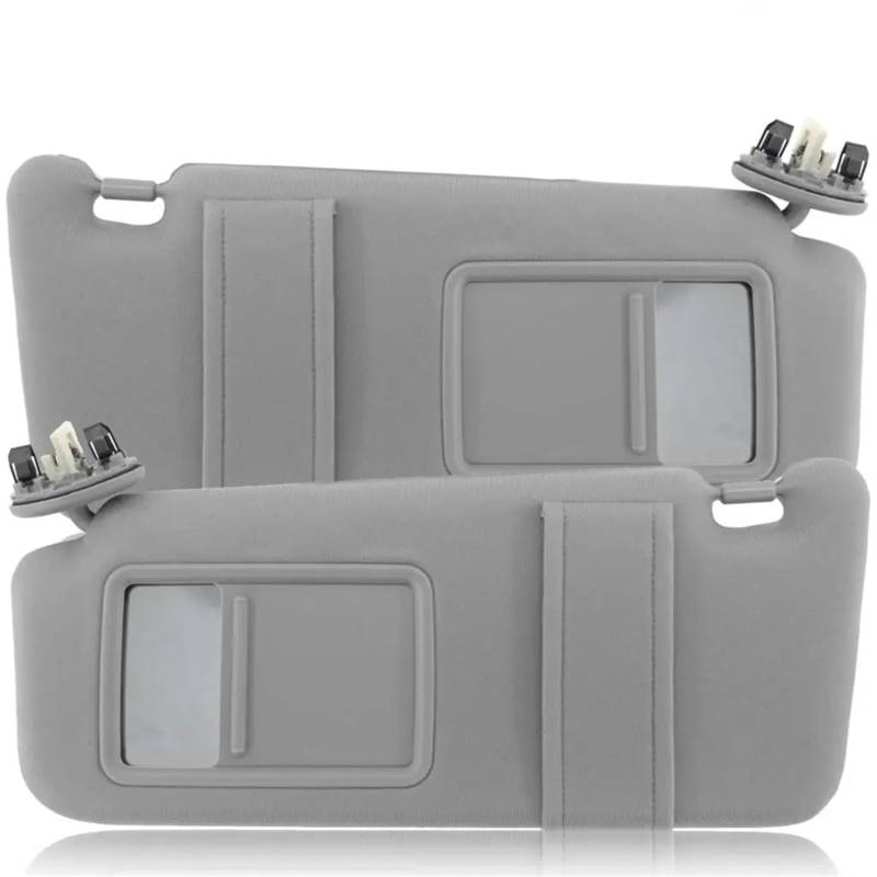 Auto-Sonnenblende Für Toyota Für Camry 2007-2011 Für AURION Für Grau Auto Teile 2008 2009 2010 Sonnenblende Vorne Rechts Links Seite MIT Schiebedach Und Licht Grau Vorderseite Sonnenblende(Pair) von PTLYE