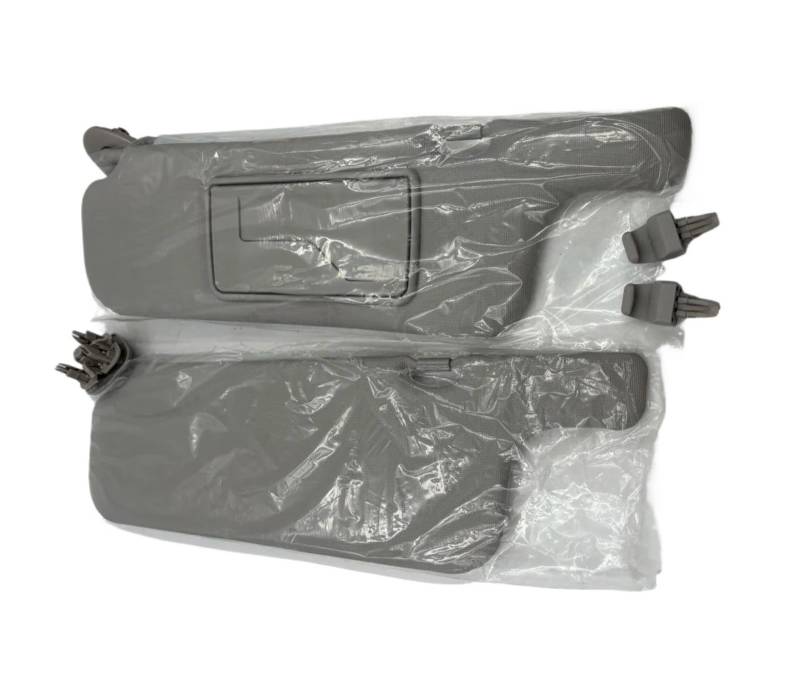 Auto-Sonnenblende Für Toyota Für Corolla 2003-2012 Make-up-Spiegel Sonnenschutzbrett Innere Frontscheibe Sonnenblende AH47 2-teiliges Auto-Sonnenvisier Vorderseite Sonnenblende(Gray L and R 2 pcs) von PTLYE