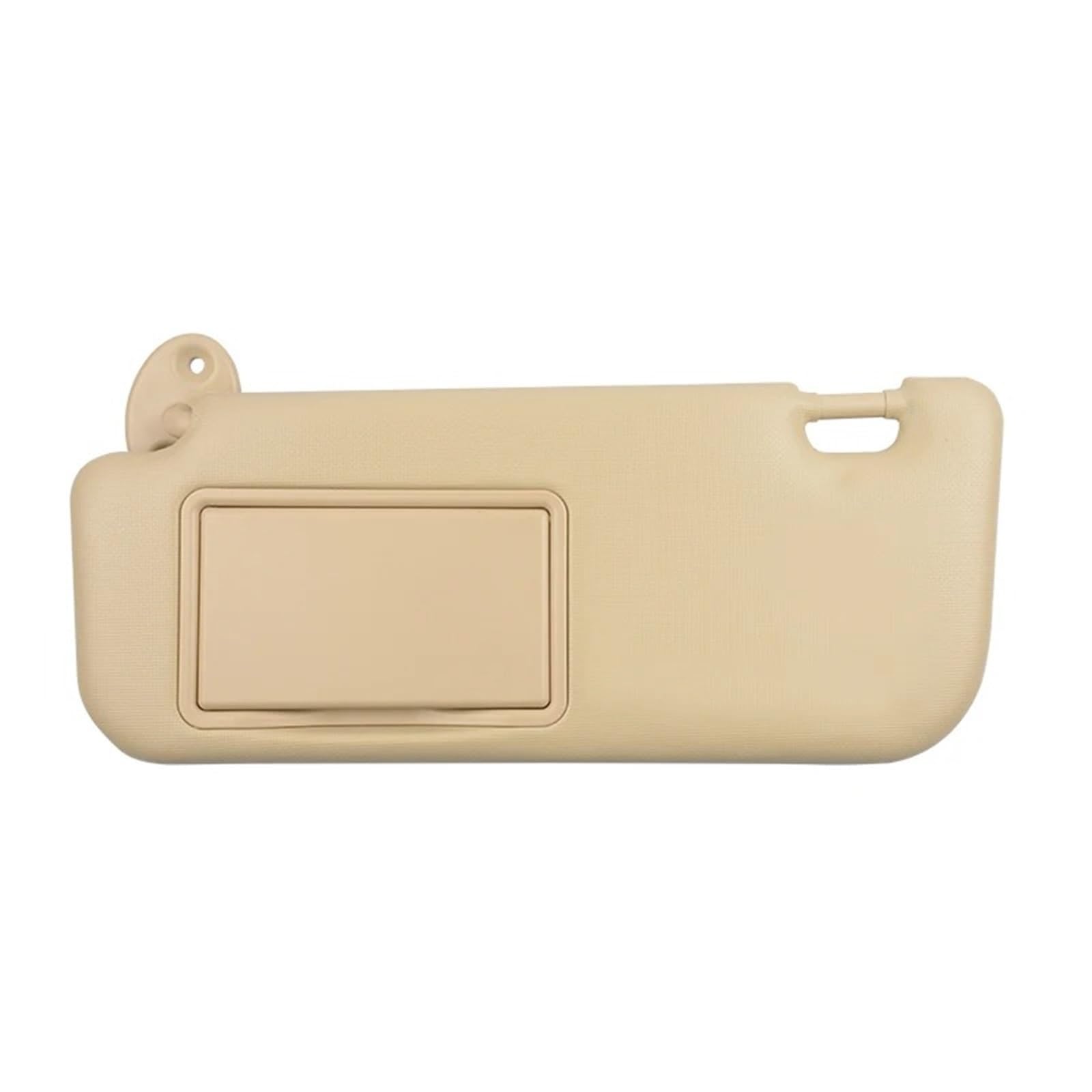 Auto-Sonnenblende Für Toyota Für Corolla E160 E170 2014 2015 2016 2017 74320-02B20 Auto Innen Links/Rechts Sonnenblende Panel Sonnenblende Mit Make-Up Spiegel Vorderseite Sonnenblende(Beige Left) von PTLYE
