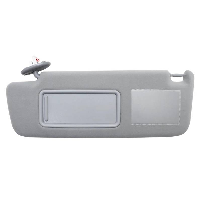 Auto-Sonnenblende Für Toyota Für Land Für Cruiser J12 2002-2009 Für Prado LC120 2003-2009 Fahrer Passagier Seite Mit Lampe 74310-6A020 Sonnenblende Vorderseite Sonnenblende(Grey Left Driver) von PTLYE