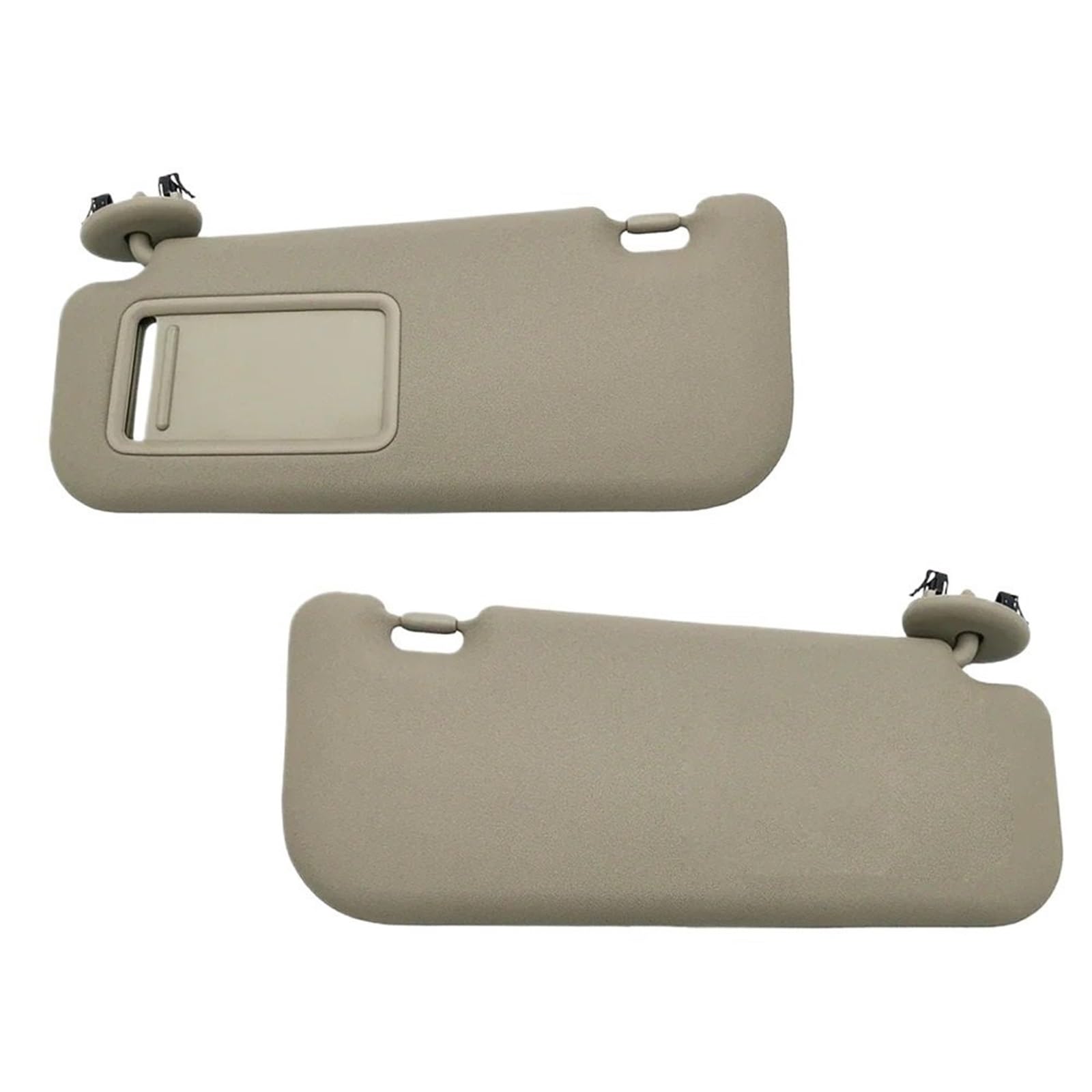 Auto-Sonnenblende Für Toyota Für Yaris 2008 2009 2010 2011 2012 2013 Auto Sonnenblende Links Antidazzle Sonnenschutz Sonnenschutzdach Hellgrau Vorderseite Sonnenblende(Left and Right) von PTLYE