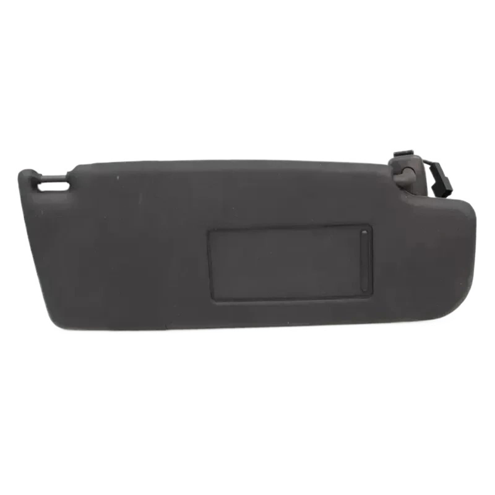 Auto-Sonnenblende Für VW Für Golf 6 MK6 Für GTI Für Passat CC 2009-2017 Innere Autoblende Schwarze Sonnenblende Sonnenschutz Mit Spiegel Vorderseite Sonnenblende(Black Right) von PTLYE