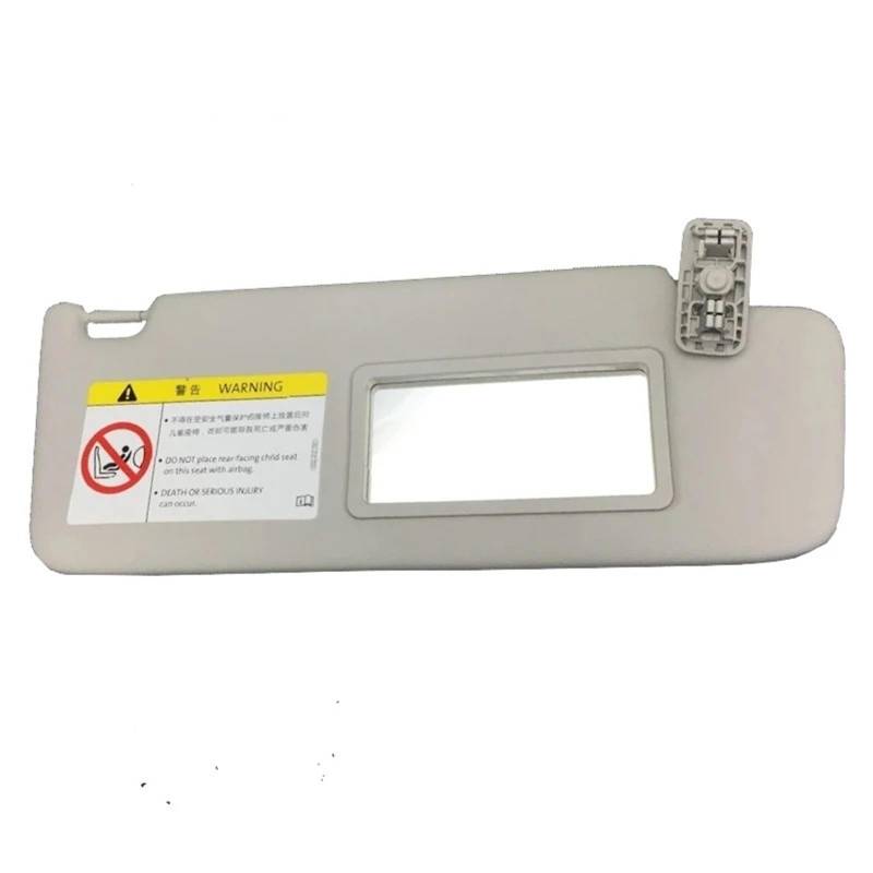 Auto-Sonnenblende Für VW Für Jetta 2013-2018 1/2 Stücke Auto Sonnenblende Mit Make-up Spiegel Vorderseite Sonnenblende(1pc Right) von PTLYE
