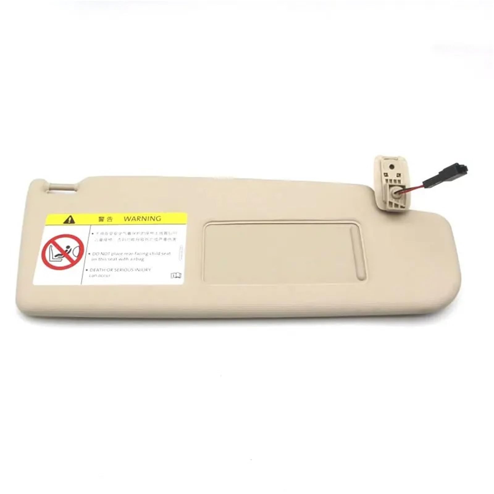 Auto-Sonnenblende Für VW Für Passat B7 Für Passat CC Für Jetta MK5 Für Golf 6 Sonnenblende Mit Make-Up Spiegel Sonnenblende 1KD857551A 1KD 857 551 A Vorderseite Sonnenblende(Right beige) von PTLYE
