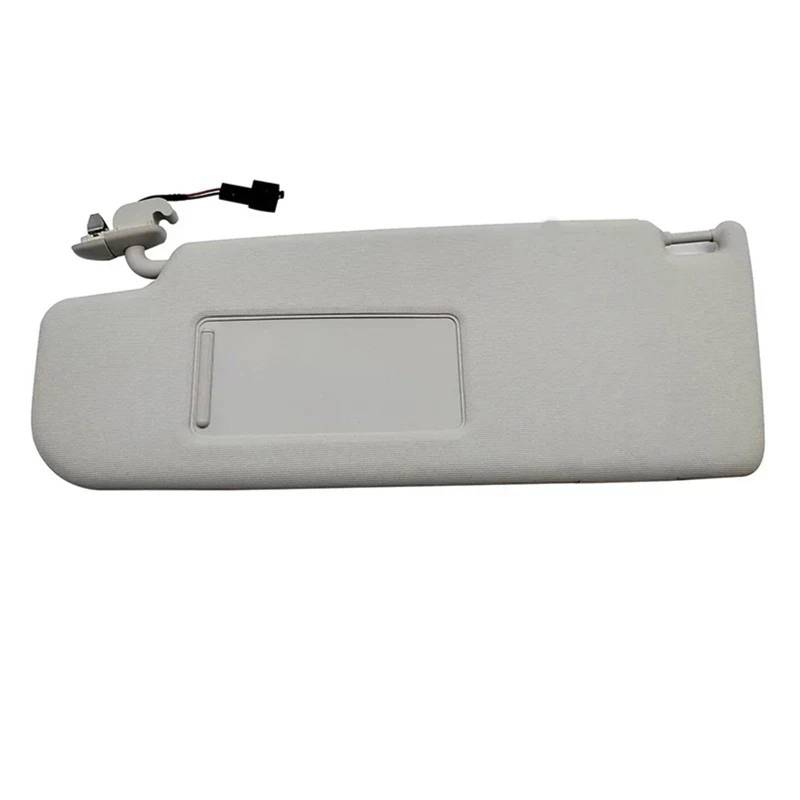 Auto-Sonnenblende Für VW Für Polo 2011 2012 2013 2014 2015 2016 2017 2018 Auto Grau Innere Sonnenblende Sonnenblende Sonnenschutz Mit Spiegel Vorderseite Sonnenblende(Gray Left) von PTLYE