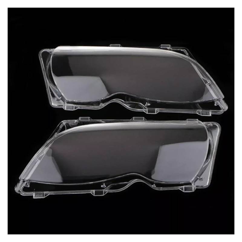 Front Scheinwerfer Shell Für 3er E46 318i 320i 325i 4 Türen Limousine 2002-2005 Autoscheinwerferlinse Glas Lampenabdeckung Lampenschirm Scheinwerferschale Scheinwerfer Glasabdeckung(2PCS) von PTLYE